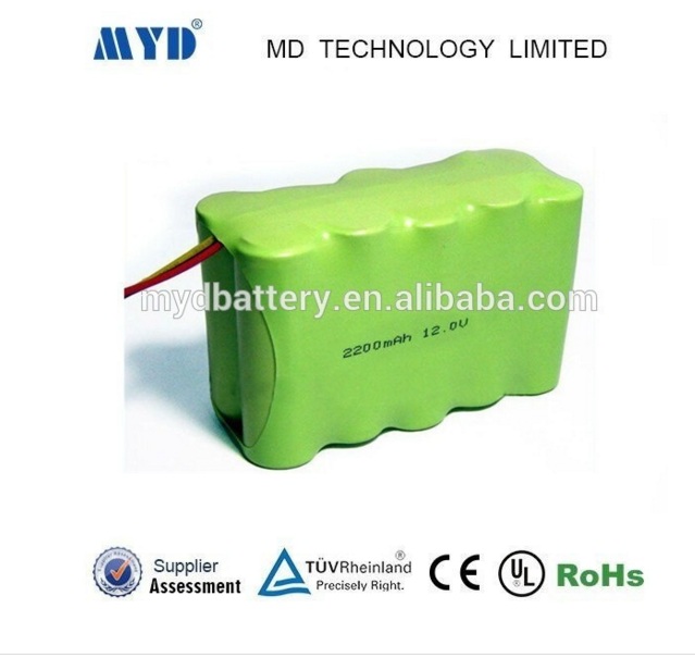 Shenzhen battery aa 12v 2200mah Nimh battery pack for power tool