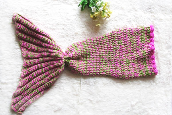 Fashion Mermaid Blanket Crochet Patterns Handcrafted Crochet Mermaid Tail Blanket