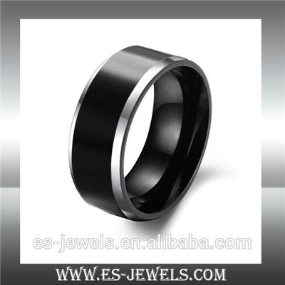 Fashion Jewelry Black Tungsten Rings WJ231
