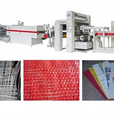 PP Woven Bags Flat Plastic Filament Extrusion Line