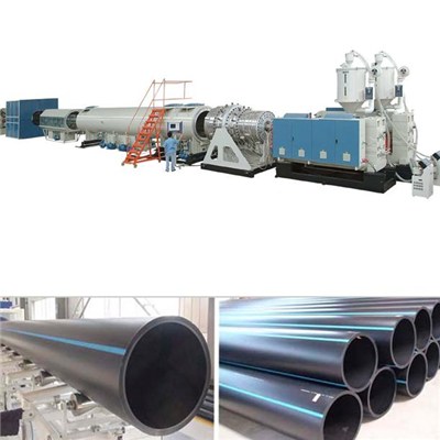 HDPE Water And Gas Pipe Production Line