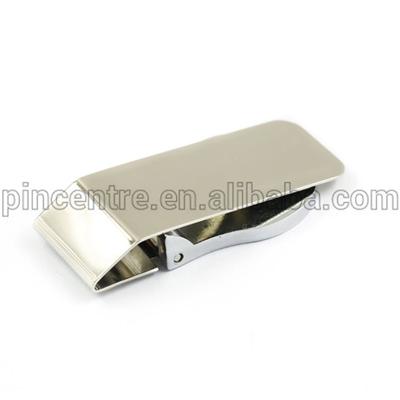 Silver Hinged Money Clips
