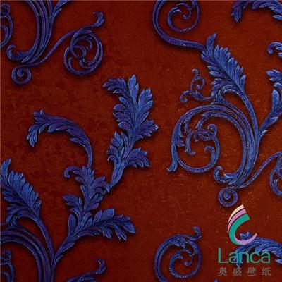 Hot Sale Pvc Classic Wallpaper Interior Wallpapering For Interior Decoration LCPE1341006