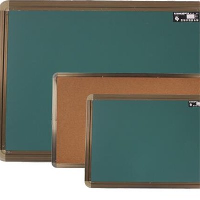 Portable Aluminium Frame Colorful Cork Board