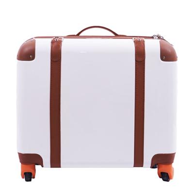 Color White-trolley Case Luggage Bag