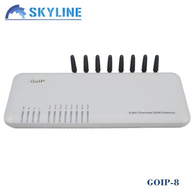 Hot Sale GOIP 1 4 8 Port GSM VOIP Gateway For Call Terminal Support G729 Also SMS Sending