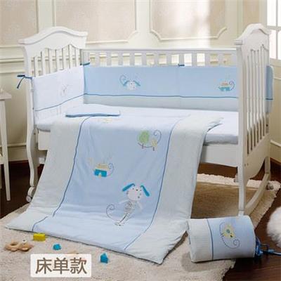 Cotton Material Blue Angel Baby Boy Quilt