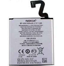 Original OEM Battery For Nokia Lumia 920 920T 2000mAh BP-4GW