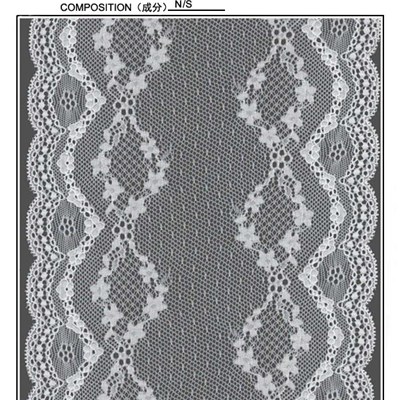 Scalloped Galloon Lace At 17.5cm