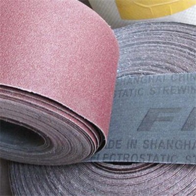 X Weight Poly Cotton Aluminum Oxide Abrasive Sanding Cloth Rolls For Wood