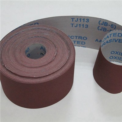 Hand Use Aluminium Oxide Abrasive Cloth Roll For Wood And Paint And Plastic