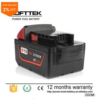 Superior Electric tools 28v milwaukee battery XC Drilling machine Lithium-ion Battery for sale