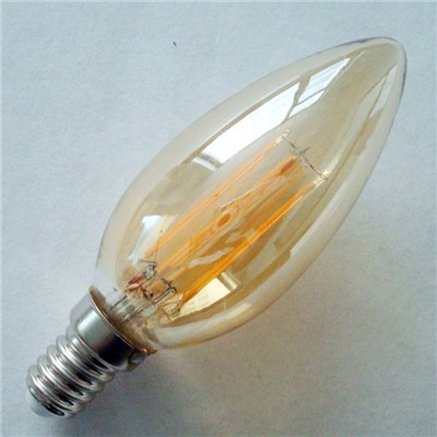 Candle Vintage LED Filament Bulb 4W