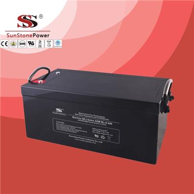 12V 240AH ML AGM Maintenance Free Rechargeable Lead Acid Deep Cycle UPS Battery