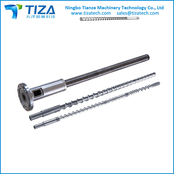 Screw and Barrel for Injection/Extrusion Machine