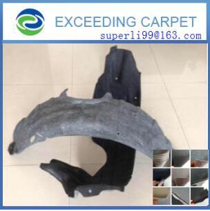 nonwoven fabric felt for automotive thermoforming part