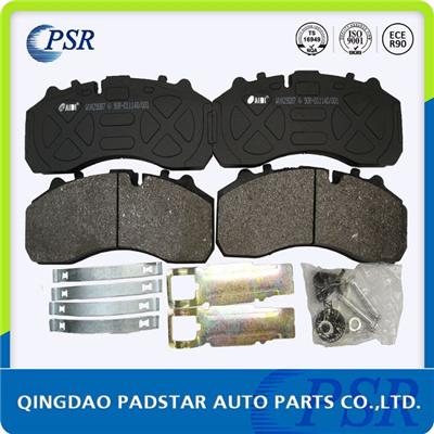 E1 Certificated, Truck Brake Pad, WVA29087 with Full Kits, For Benz Renault Daf