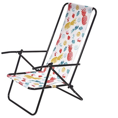 Favoroutdoor 2 Position Beach Chair-With High Back Stay Low To The Sand