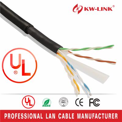 KW-LINK Cat6 1000ft UTP Solid Cable 23AWG LAN Network Ethernet RJ45 Wire