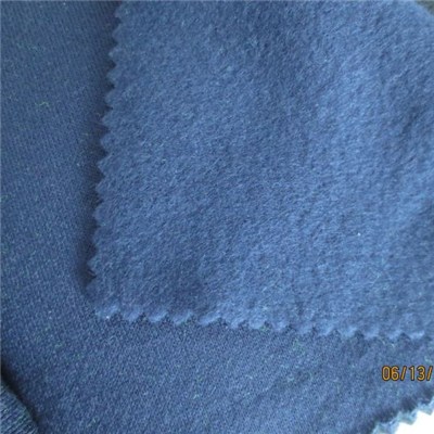 350gsm Black Fireproof Cotton Flannel Fabric For FR Sweatshirt