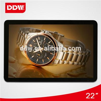 19 Inch wall mount android Digital Signage Displays Max Resolution 1920*1080