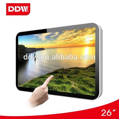 26 Inch Indoor brightness 700cd Wall hanging Can touch Digital Photo Frame
