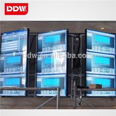 Side Door Open Front Access Hydraulic Video Wall Rack Brightness 500nits Response