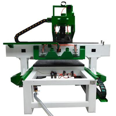 Automated Servo Driver Vacuum Table Multi Head Computer Table Furniture Wooden Counter Plywood Cutting 3 Axis Cnc Router