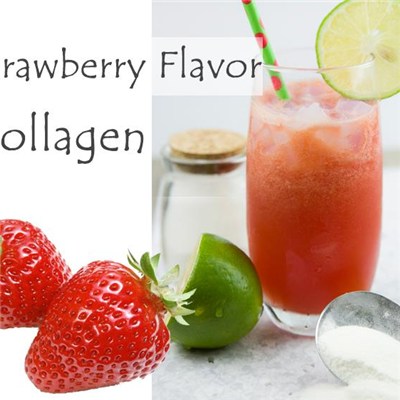 Fish Collagen Solid Drink Strawberry Flavor