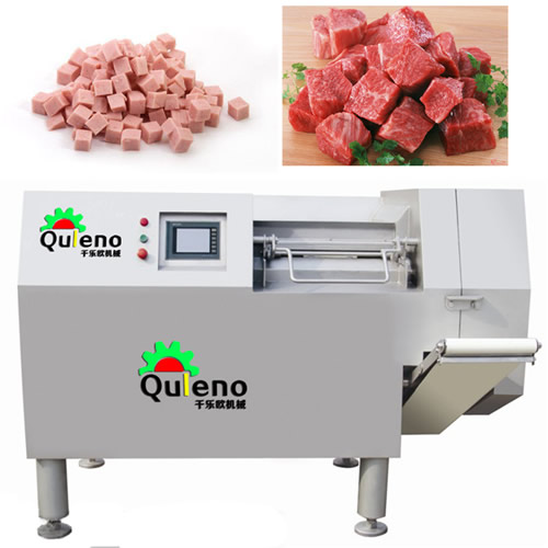 Automatic Chilled Cheese Cubes Cutting Dicer Machine