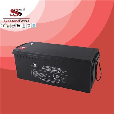 12V 190AH ML AGM Maintenance Free Rechargeable Lead Acid Deep Cycle UPS Battery