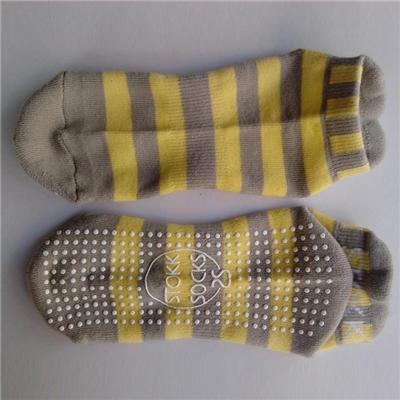 Custom Rubber Pilates Anti Slip Socks