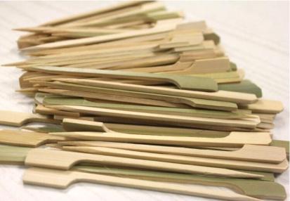 Small BBQ Dried Natural Round Bamboo Sticks Supplier Manufacturer 