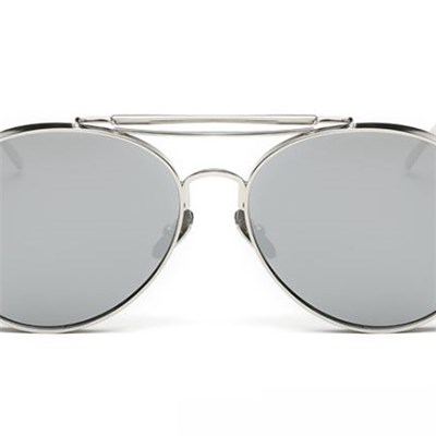 Aviator Sunglasses Women Brand Designer UV400 Shades Golden Ladies Eyewear Female Metal Frame Pilot Sun Glasses For Men New