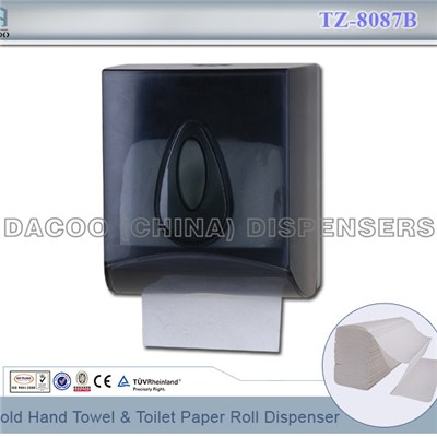 TZ-8087B N Fold Hand Towel & Toilet Paper Roll Dispenser