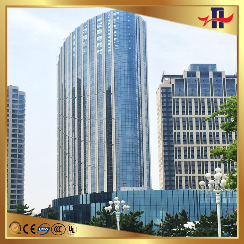 laminated hollow low-E glass for curtain wall