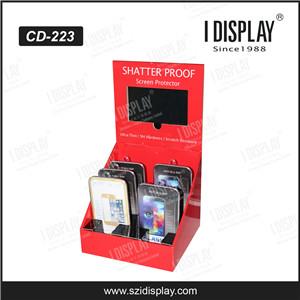 2016 POP Counter Top Cardboard Display Stand LCD With Video Player For New Products Launch