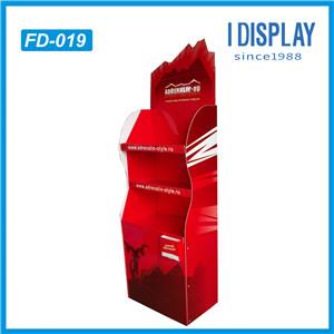 China Manufacturer Point Of Sale POS Cardboard Display Shelf For Beverage And Foods