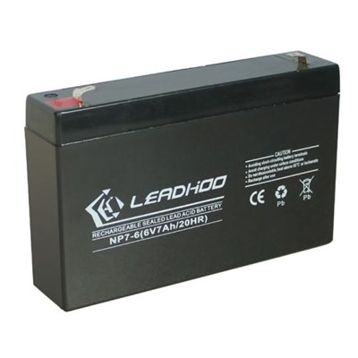 AGM VRLA Battery, 6V, 7Ah, Maintenance-free 