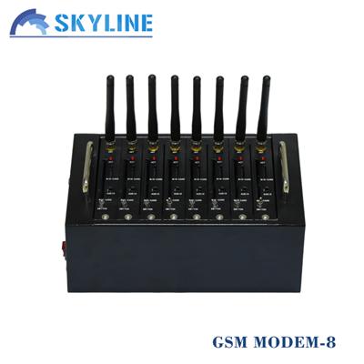Multi Port GSM Modem with 8 Ports for Sending And Receiving Bulk SMS with One Year Warranty