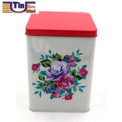 Middle Square Canned Coffee Cookie Biscuit Food Storage Packaging Metal Tin Cans