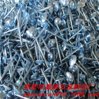 BWG 9 X 2.5 Galvanized Smooth Nails For Roofing