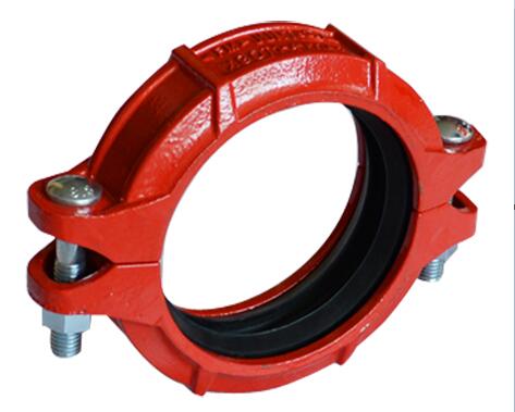 FM UL Approved ductile iron grooved flexible Victaulic Standard couplings and fittings