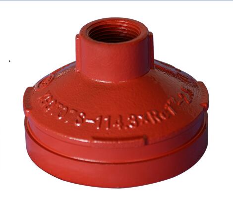 FM/UL/CE Approved threaded flange adaptor threaded Fittings in Victaulic Standard