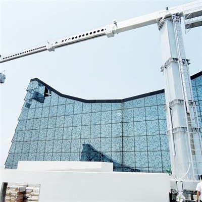 Qualified Track BMU with Telescopic and Luffing Jib, Telescopic Column and Extended Cradle, with CE Certificate