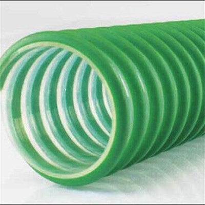 C3021 Cold Resistant Polyurethane Material Handling And Air Duct Flexible Spring Hose