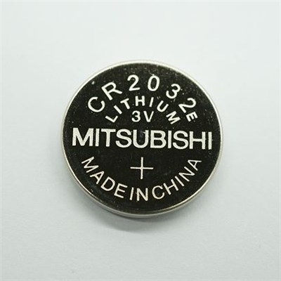 Original 3V Mitsubishi CR2032 Lithium Button Cell Battery