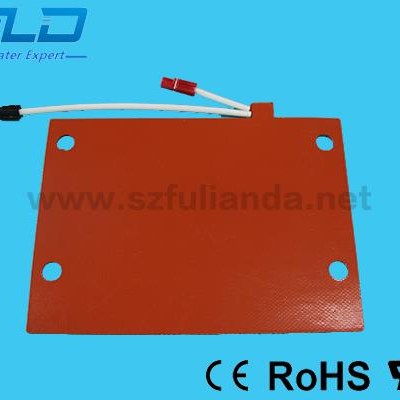 OEM High Temperature Flexible Silicone Rubber Heater Pad With UL