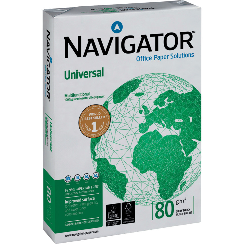 Navigator copier paper 80 , 75, 70 gsm $0. 50 USD per ream