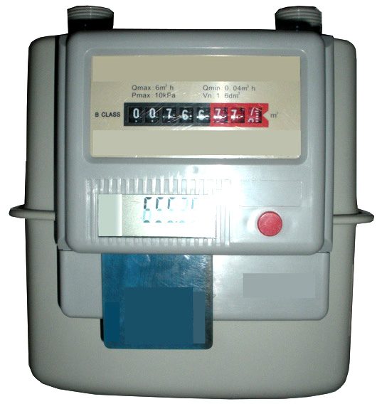 ic card prepayment gas meter, ic card prepaid gas meter